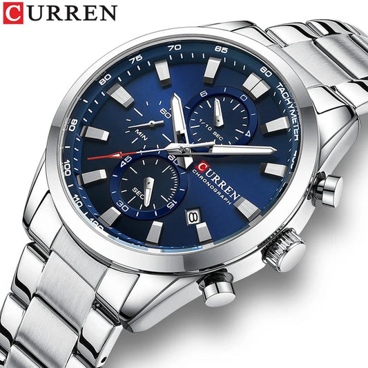 Reloj Curren Ref. 835 Plata/Azul