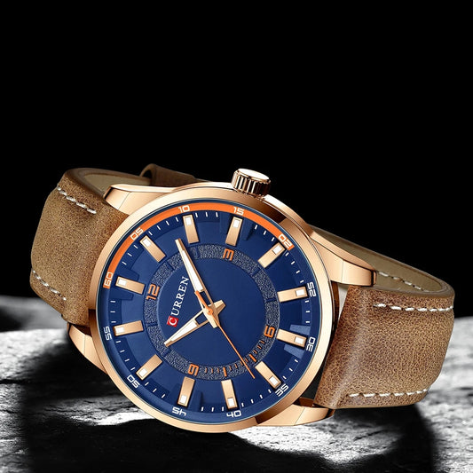 Reloj CURREN REF: 740 Café/Azul