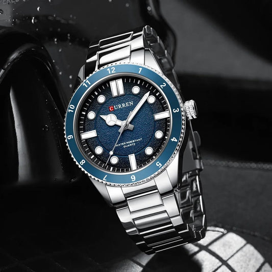 Reloj Curren Ref. 864 Plata/Azul