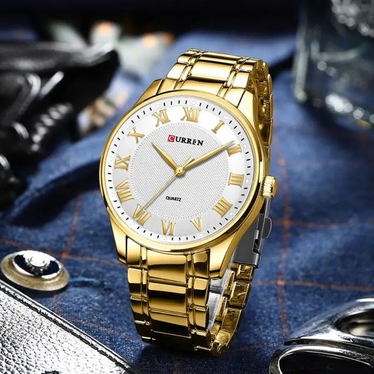Reloj Curren Ref. 750 Dorado/Blanco