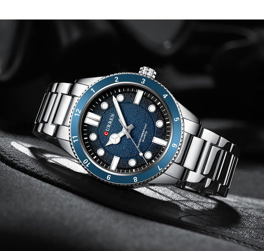 Reloj Curren Ref. 864 Plata/Azul