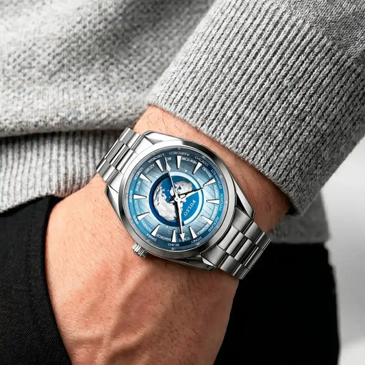 Reloj PULSO Ref. 2916 Plata/Azul