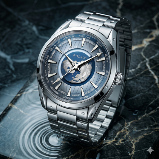 Reloj PULSO Ref. 2916 Plata/Azul
