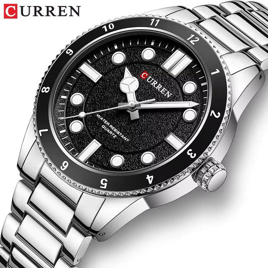 Reloj Curren Ref. 864 Plata/Negro
