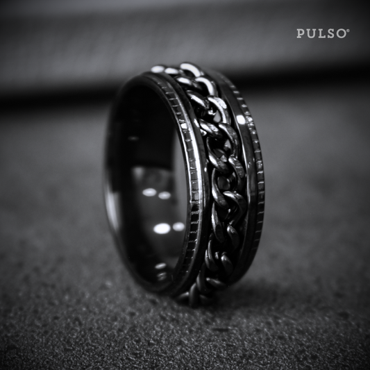 Anillo Dominio REF. 4591 Negro/Negro