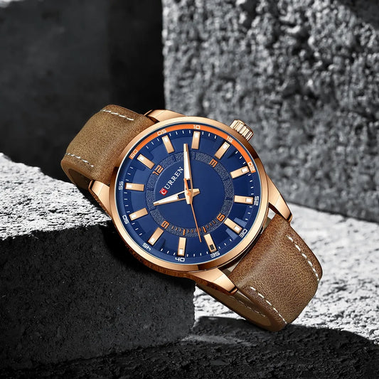 Reloj CURREN REF: 740 Café/Azul