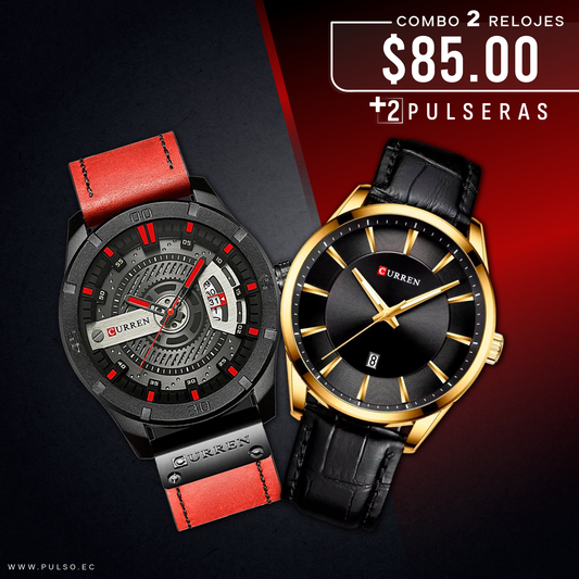 COMBO 511: 2 RELOJES X $85.00