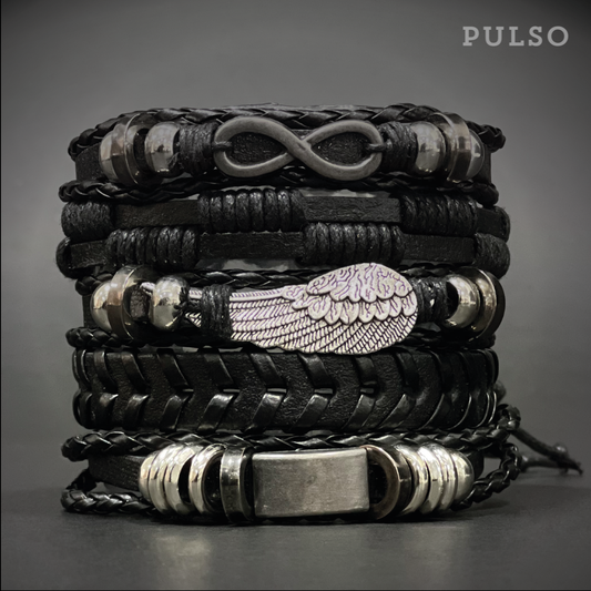 Pulsera Pluma/Infinito Ref: 7033-34