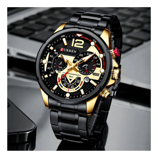 Reloj Curren Ref. 703 Negro/Dorado