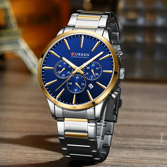Reloj Curren Ref. 833 Plata/Azul