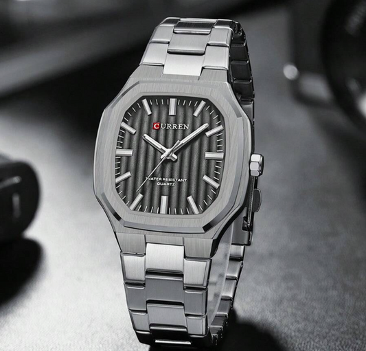 Reloj Curren Ref. 859 Plata/Negro