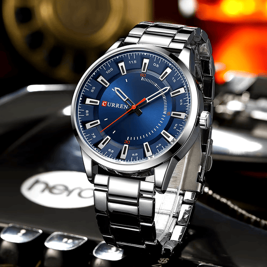 Reloj Curren Ref. 808 Plata/Azúl