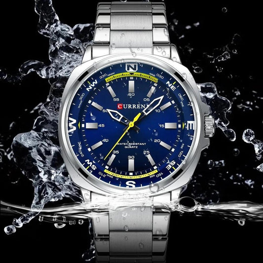 Reloj Curren Ref. 863 Plata/Azúl