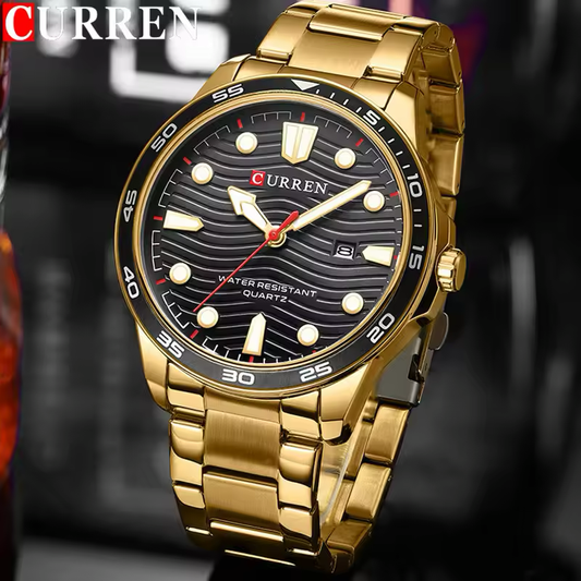 Reloj Curren Ref. 858 Dorado/Negro