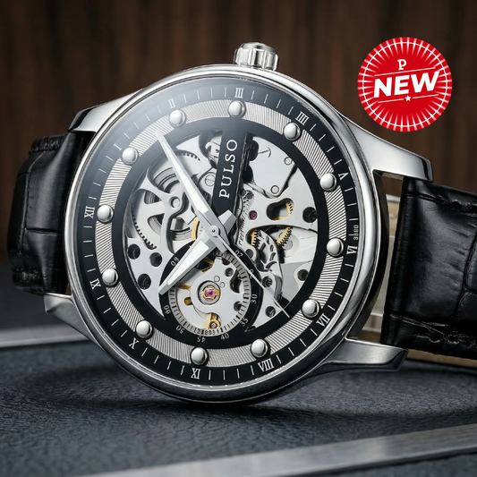 Reloj PULSO Ref. 2908 Negro/Plateado