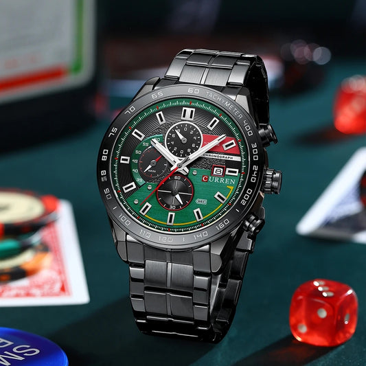 Reloj Curren Ref. 820 Negro/Verde
