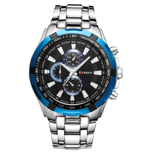 Reloj CURREN REF. 472 Plata/Azul