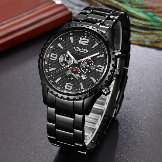 Reloj CURREN REF. 473 Negro/Negro