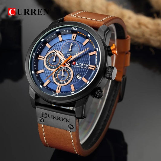 Reloj CURREN REF. 514 Miel/Negro