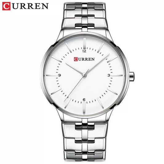 Reloj Curren Ref. 523 Plata/Blanco