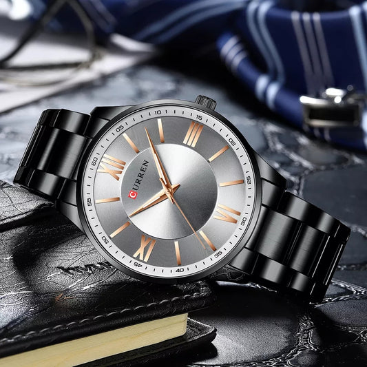 Reloj CURREN REF. 616 Negro/Beige