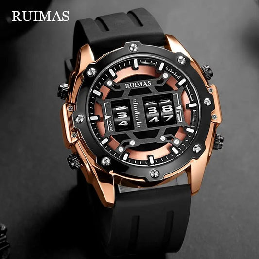 Reloj Ruimas Ref. 822 Negro/Dorado