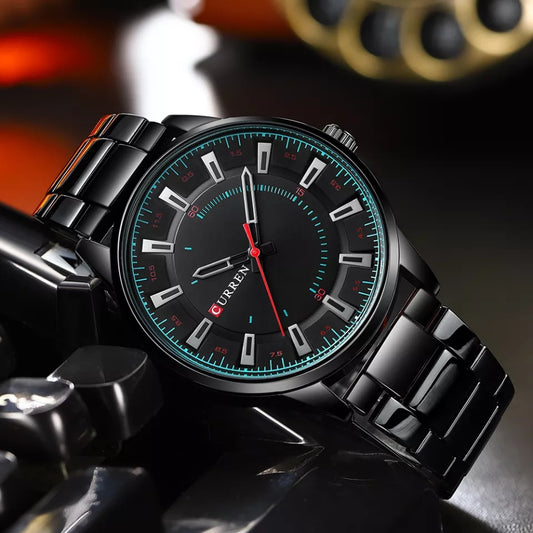 Reloj Curren 808 Negro/Verde