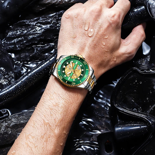 Reloj Curren REF. 809 Plata/Verde