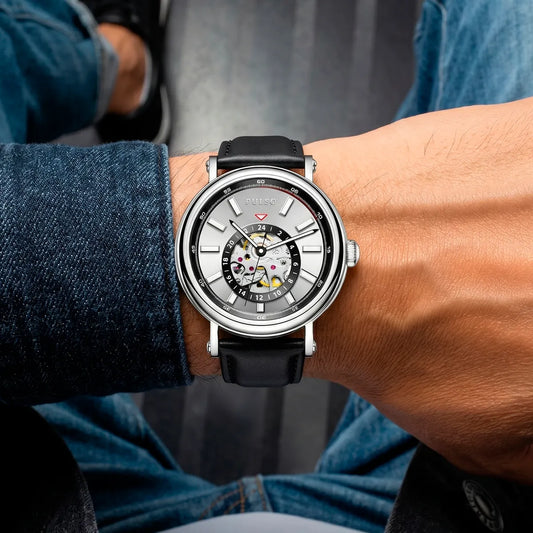 Reloj PULSO Ref. 2904 Negro/Plata