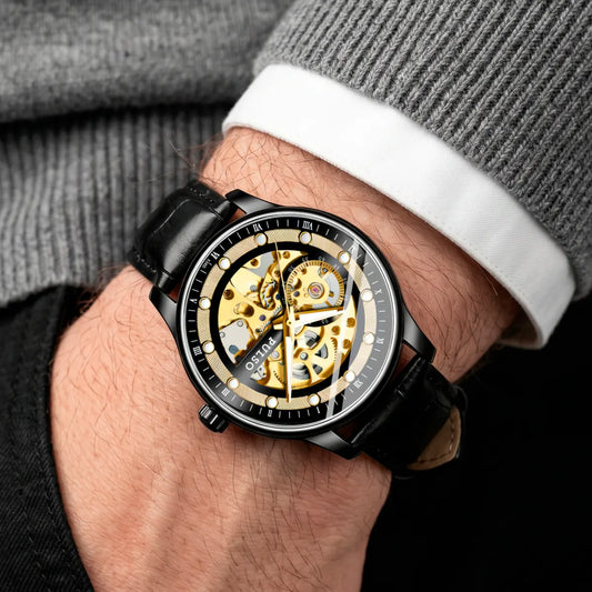 Reloj PULSO Negro/Dorado Ref. 2908
