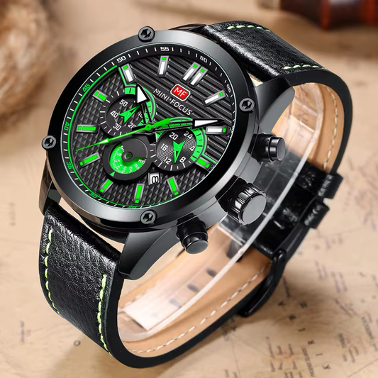 Reloj Mini Focus 855 Negro/Verde