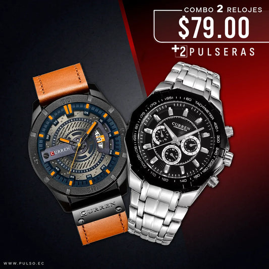 COMBO 427: 2 RELOJES X 79.00
