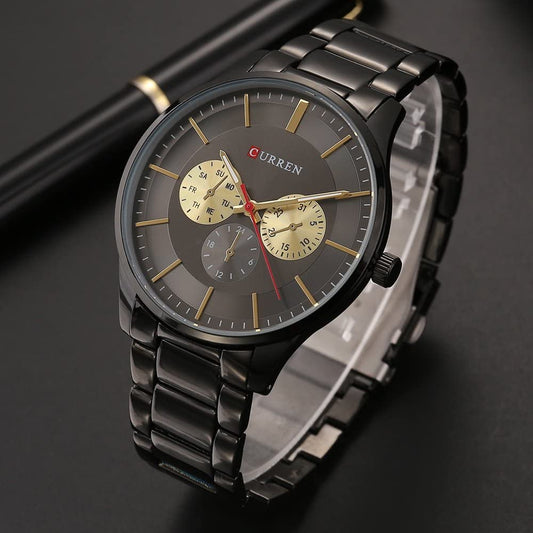 Reloj Curren 695 Negro/Negro