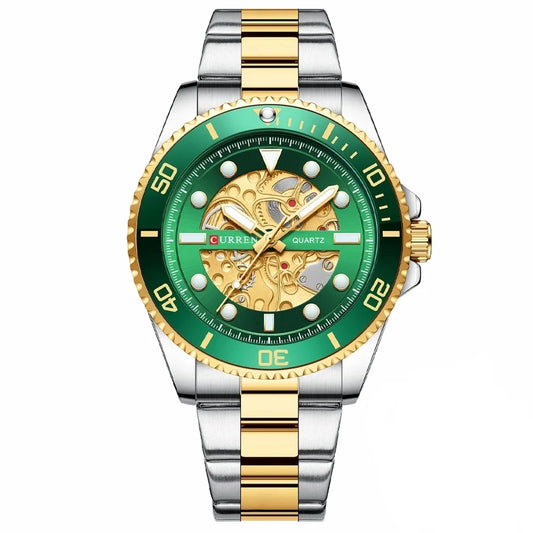 Reloj Curren REF. 809 Plata/Verde