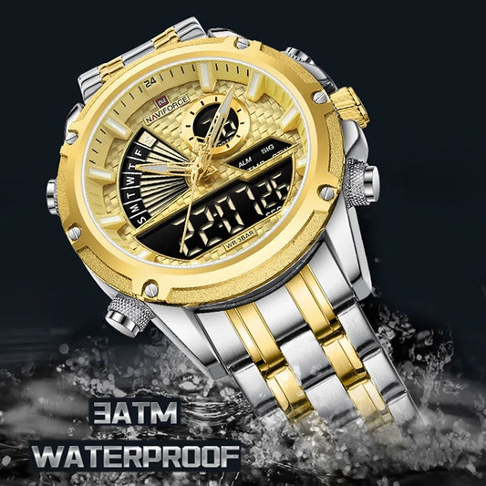 Reloj Naviforce Ref. 838 Plata/Dorado