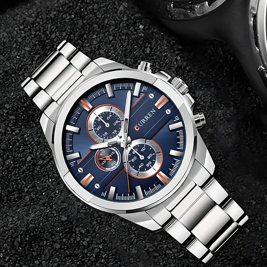 Reloj Curren Ref. 871 Plata/Azul