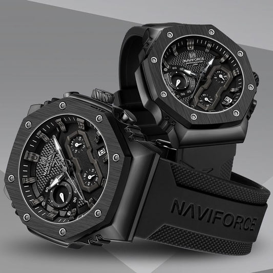 Reloj Naviforce Ref 874. Negro/Negro M