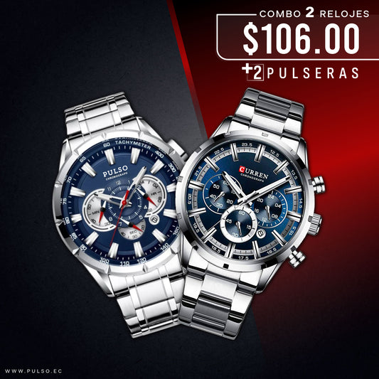 COMBO 507: 2 RELOJES X $106.00