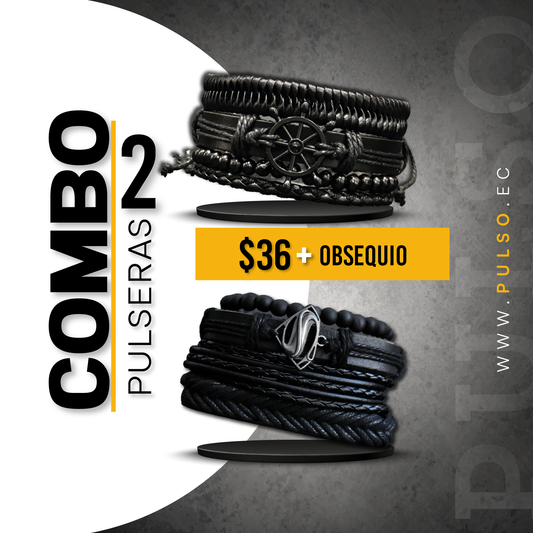 COMBO 1616: 2 PULSERAS X $36.00