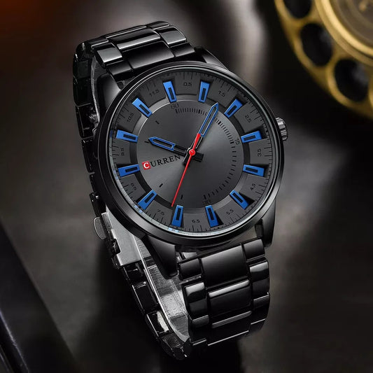 Reloj Curren 808 Negro/Azul