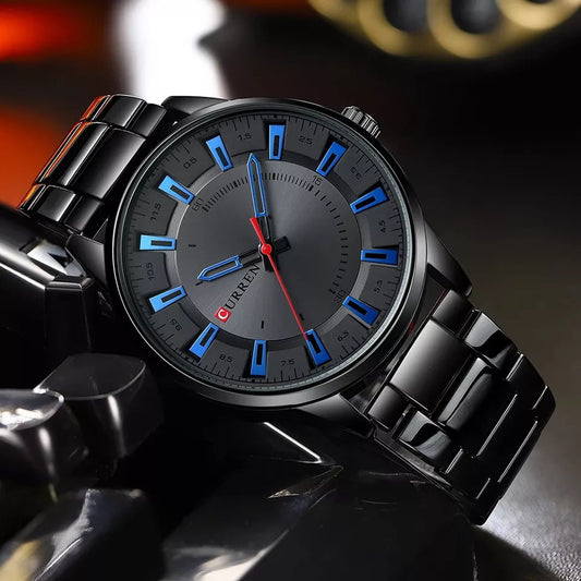 Reloj Curren 808 Negro/Azul