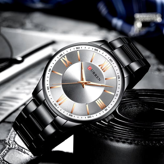 Reloj Curren Ref. 616 Negro/Plata