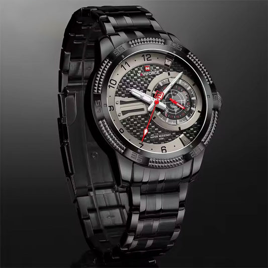 Reloj Naviforce 841 Negro/plata