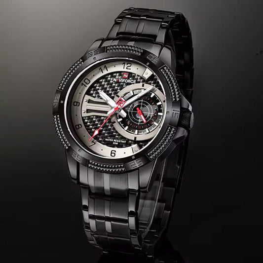 Reloj Naviforce 841 Negro/plata