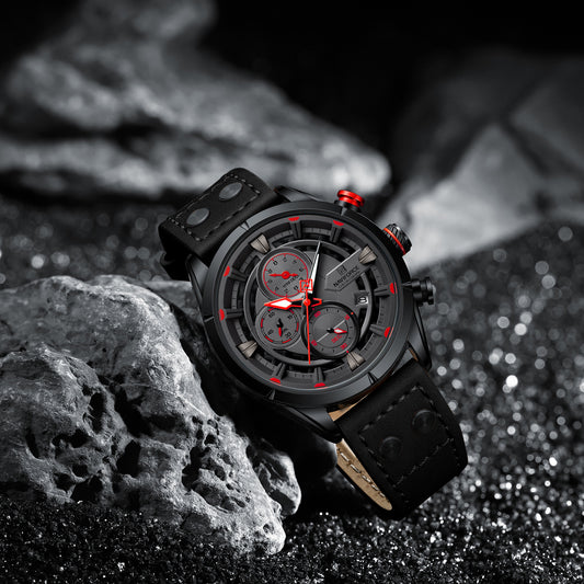 Reloj Naviforce 899 Negro/Rojo