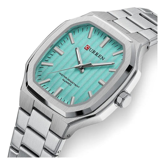 Reloj Curren 859 Plata/Verde