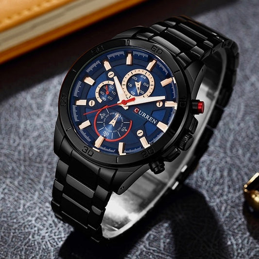 Reloj Curren REF: 242 Negro/Azul